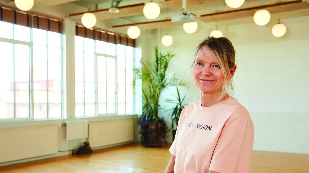 Træning med Mette Steen hos Manuvision